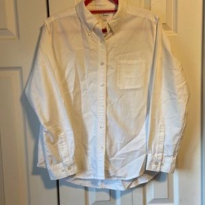 Twill dress shirt LL Bean